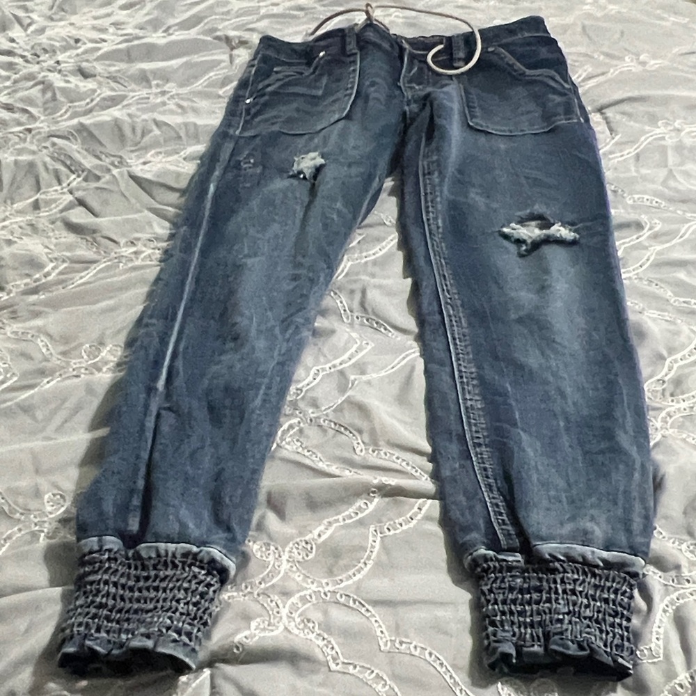 Ranbeeri Blue Jogger Pants